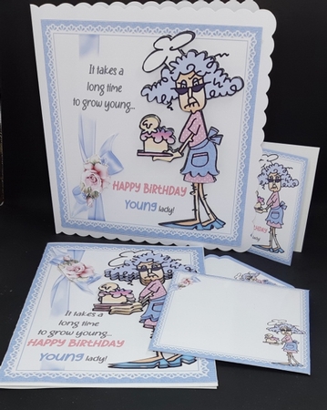 Stella is growing younger 7x7 & A5 mini kit by Diane  Vermeer