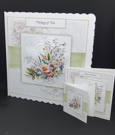 Spring Bouquet 2 Bumper Set No.3 by Diane  Vermeer