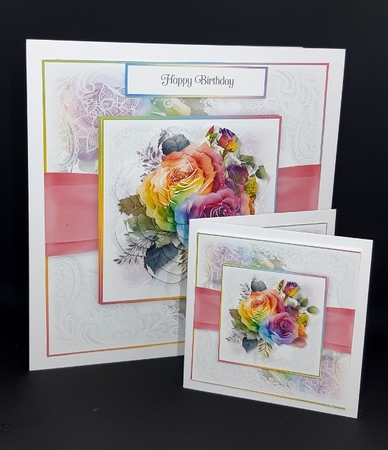 Rainbow Bouquet Bumper Set No.2 by Diane  Vermeer