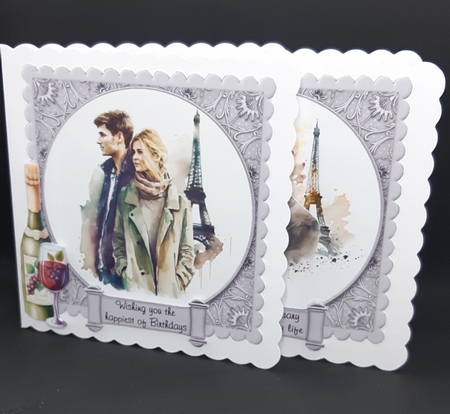 Love is in The Air Bumper Kit 16 - 10 sheets, Card fronts, decoupage, inserts, and greeting boxes by Diane  Vermeer