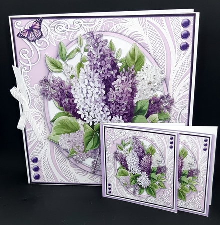 8x8 Mini Kit, Beautiful Lilac Time by Diane  Vermeer