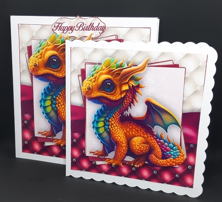 Baby Dragon Mini Kit #7 by Diane  Vermeer