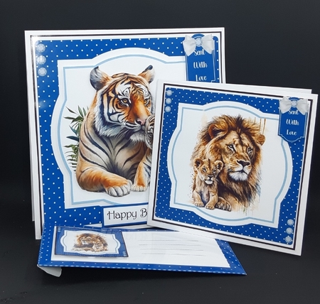 Big Cats Dads and Babies by Diane  Vermeer