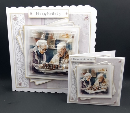 Senior Couple No.8 by Diane  Vermeer