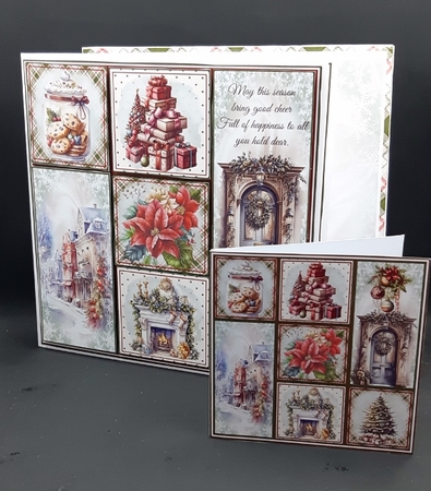 Christmas Collage Mini Page Kit by Diane  Vermeer