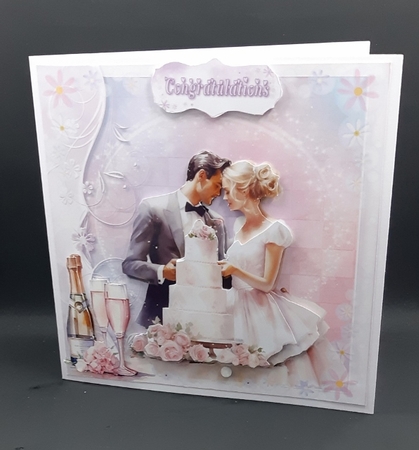 Cutting the Cake Bride and Groom Mini Kit  by Diane  Vermeer