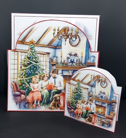 Shaped Christmas Room Collection by Diane  Vermeer