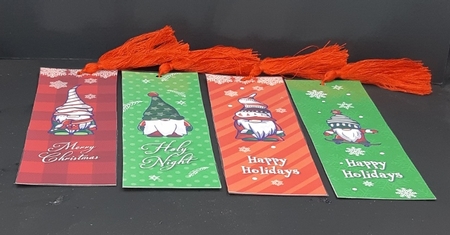 Christmas Gnome Bookmarks by Diane  Vermeer