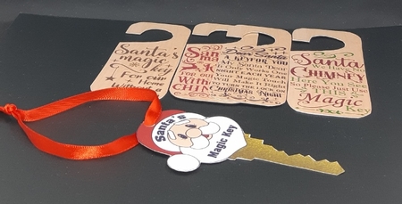Santas Magic Key by Diane  Vermeer