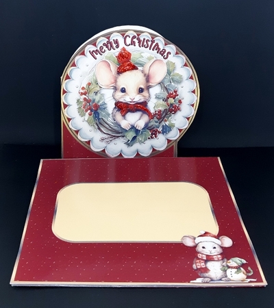 Mousey Christmas 1 by Diane  Vermeer