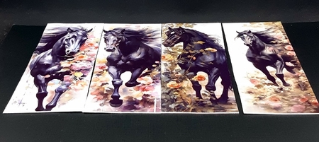 Horse Bookmarks by Diane  Vermeer