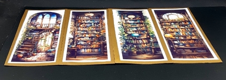 Whimsical Library Bookmarks by Diane  Vermeer