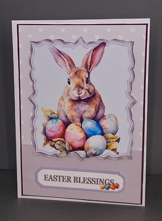 EASTER BUNNY A5 by Diane  Vermeer