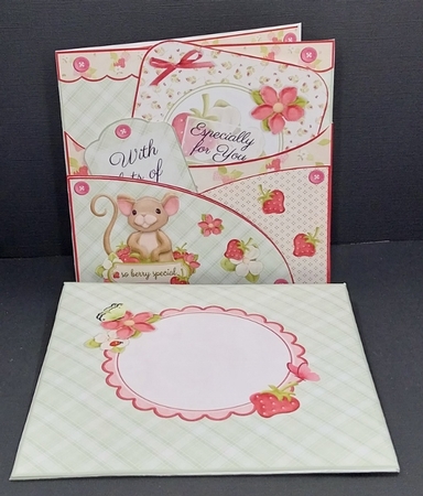 So Berry Special Double Pocket Card by Diane  Vermeer