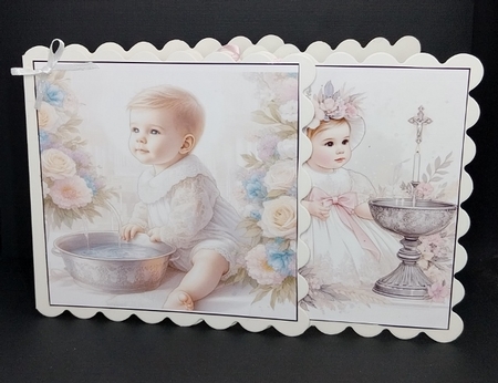 Christening Card Toppers by Diane  Vermeer