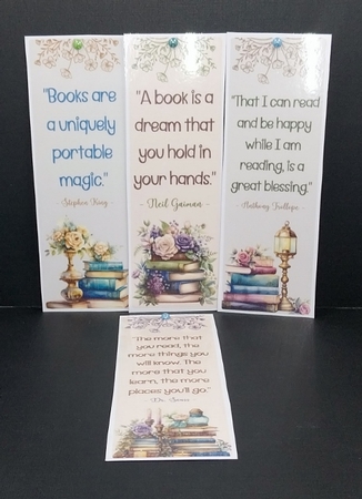 Book lovers Bookmarks by Diane  Vermeer