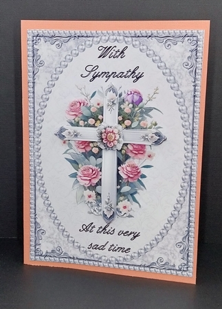 Sympathy -  9 Page Bumper Kit 49 - 9 sheets, card fronts, decoupage, inserts, images for back of cards, Made By boxes, by Diane  Vermeer