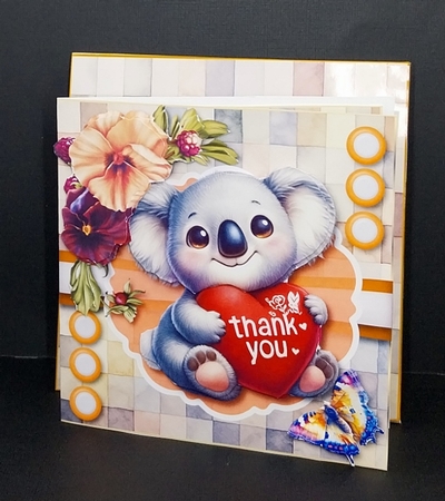 Thank You Koala by Diane  Vermeer