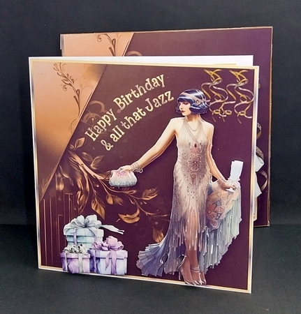 Roaring 20s - Unisex Card by Diane  Vermeer