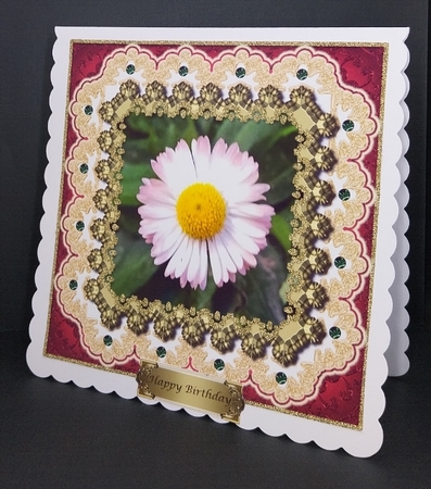 Beautiful Floral Card Front for Various Occasions 3 by Diane  Vermeer