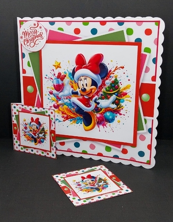 Minnie Time For Christmas Cheer by Diane  Vermeer