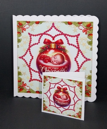 BABYS FIRST CHRISTMAS BAUBLE  by Diane  Vermeer