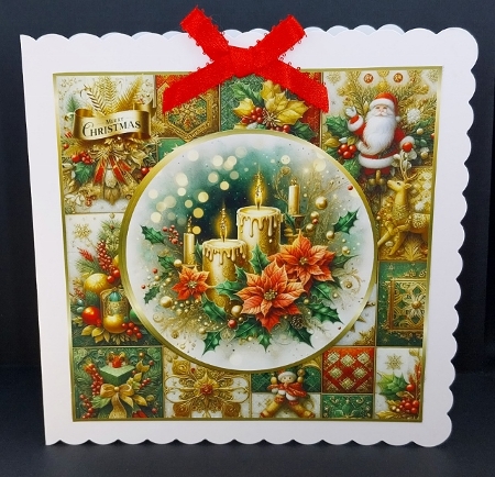 Patchwork candles 1 by Diane  Vermeer