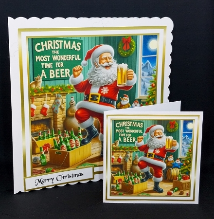 most wonderful time for a beer by Diane  Vermeer