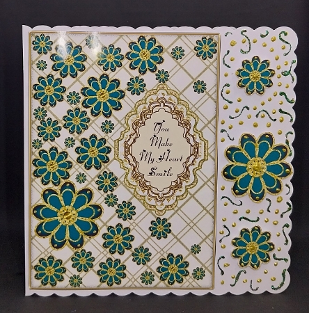 You Make My Heart Smile Card Front 2 by Diane  Vermeer