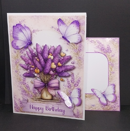 Lavender Blue - Multi-Occasions Card   by Diane  Vermeer