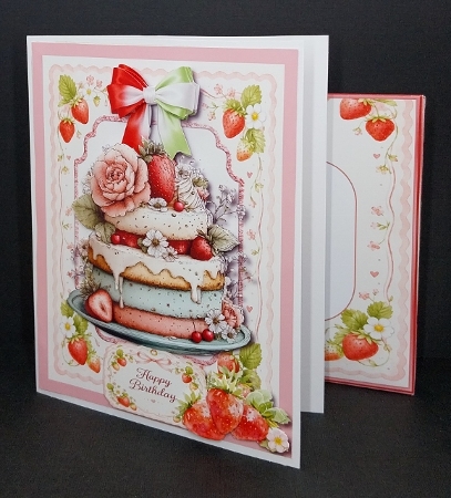 Strawberry cake 2 by Diane  Vermeer