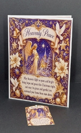 Heavenly Peace Mini Kit **Includes 5X7, 6x6, 7x7 8X8 Card Bases**  Featured Gallery Photo