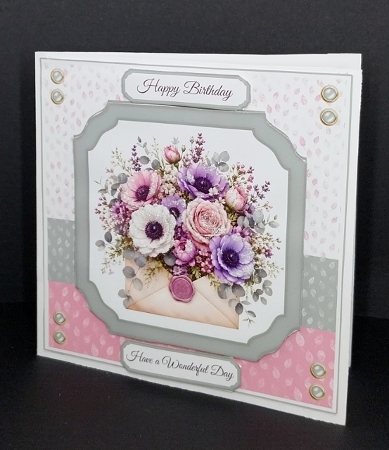 Pastel Florals 3 Card Base & Topper Kit by Diane  Vermeer