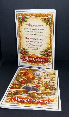 love and warmth at christmas by Diane  Vermeer