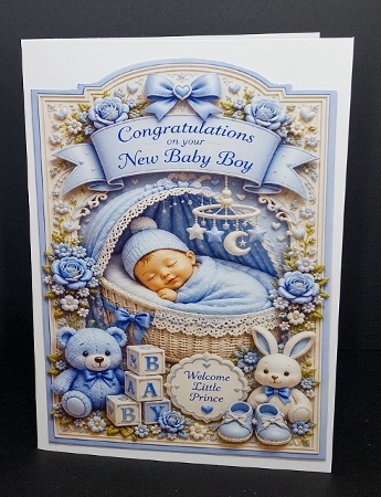 baby boy blue by Diane  Vermeer