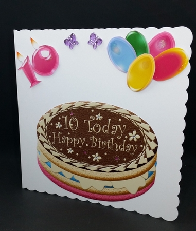 10 Today Birthday Cake by Diane  Vermeer