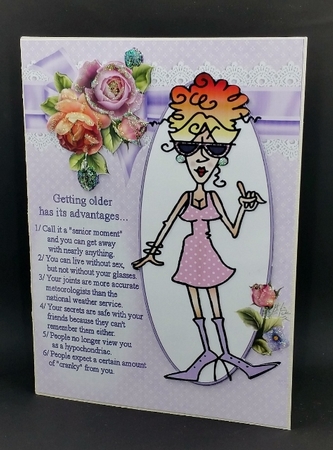 Rita advantages of getting older quick card by Diane  Vermeer