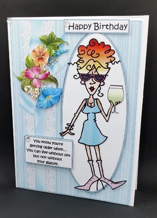Rita can live without sex quick card by Diane  Vermeer