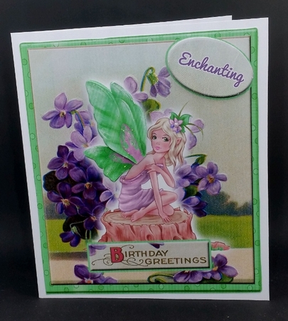 Make a Wish - Birthday fairy #2 by Diane  Vermeer