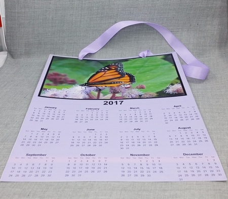 Butterfly calender by Diane  Vermeer