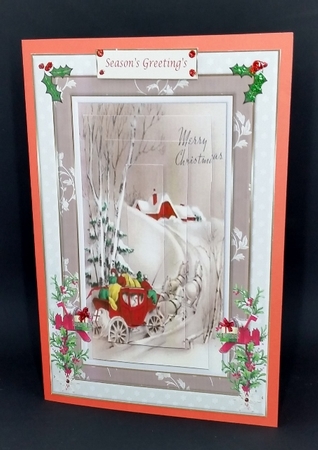 Coming home for Christmas Topper by Diane  Vermeer