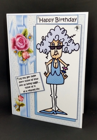 Stella has a relaxed fit quick card by Diane  Vermeer