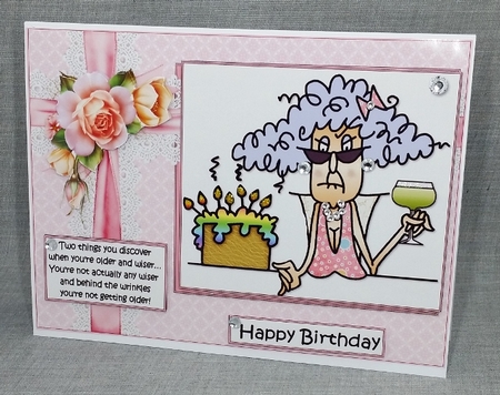 Stella discovered things about getting older quick card by Diane  Vermeer