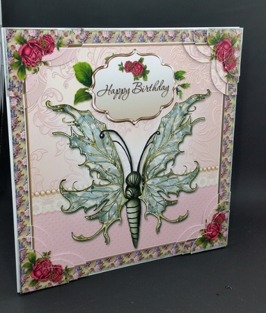 Pink Blush Gothic Butterfliy MiniKit by Diane  Vermeer