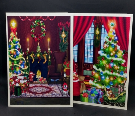 Christmas Day Toppers 1 by Diane  Vermeer