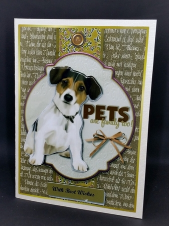 Male card  Pets are family too ! by Diane  Vermeer