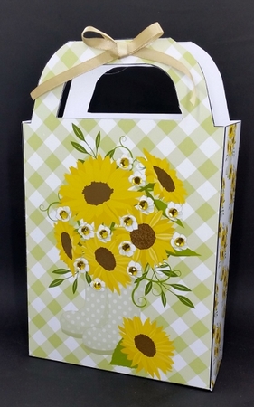 Sunflowers gift bag A by Diane  Vermeer
