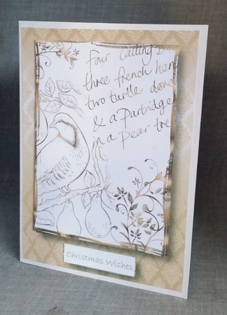 Golden Partridge In A Pear Tree by Diane  Vermeer