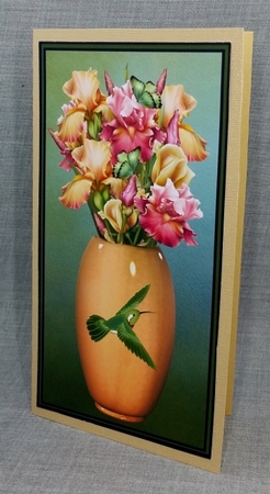 Special Bouquet Quick Card and Sentiment Panels by Diane  Vermeer