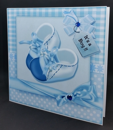 New baby Boy Topper by Diane  Vermeer
